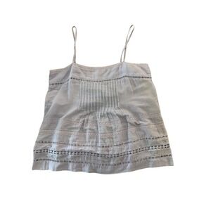 Gold Hawk Sample Lavender Lace Inset Pintuck Camisole Adjustable Straps Women S